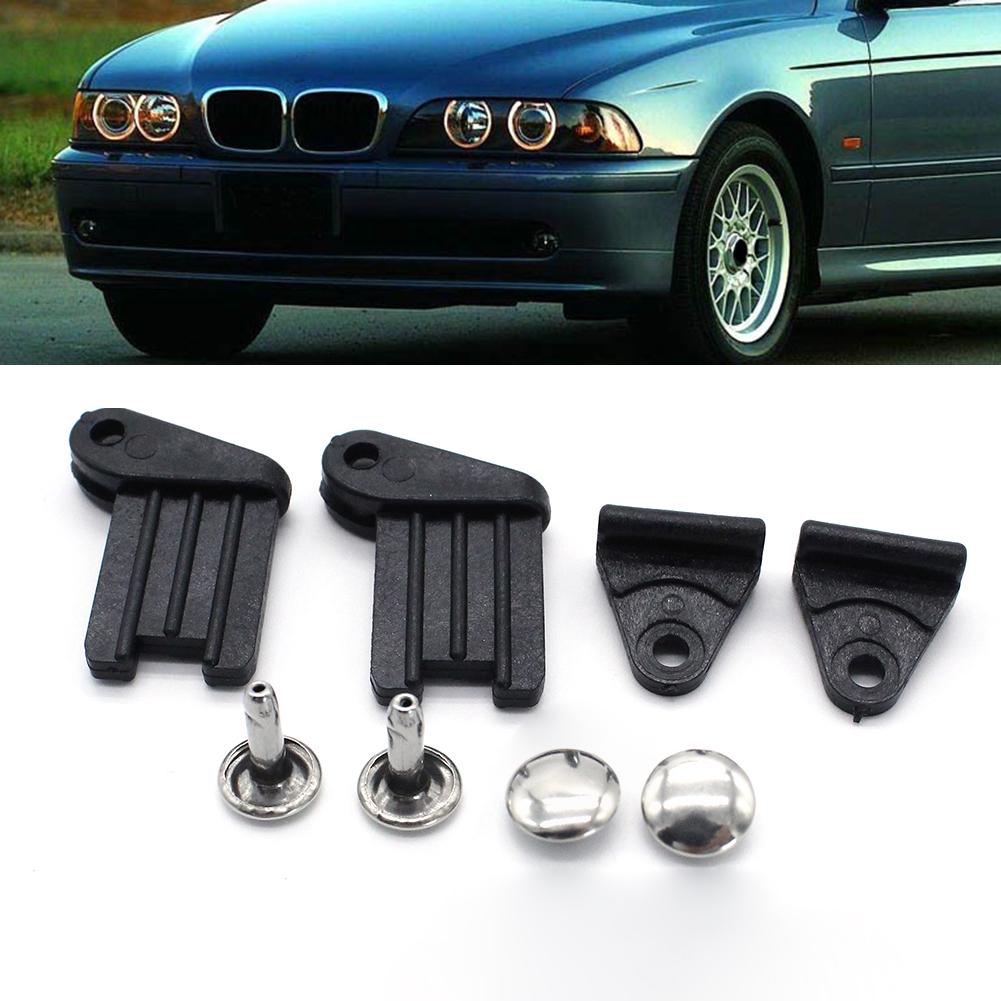 2 Seturi Parasolar Lunetă Spate Kit de Reparare M5 Parasolar Clipsuri Suport Set pentru BMW E38 E39 E46 E60 E65 E66 Seria 3 5 7