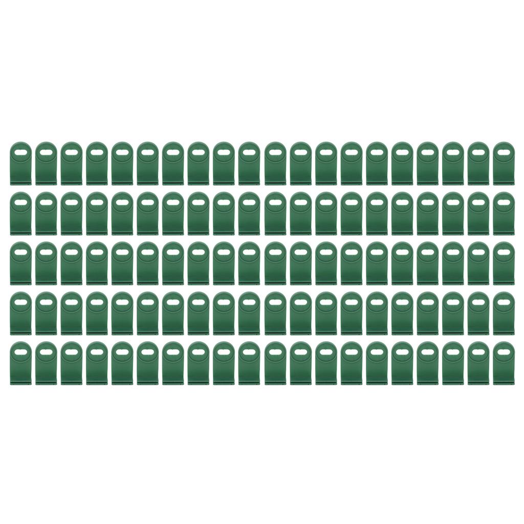 100PCS Plastic Greenhouse Twist Clips Shading Fixing Clips Extenders Clips Greenhouse Insulation Fasteners Plant Hangers