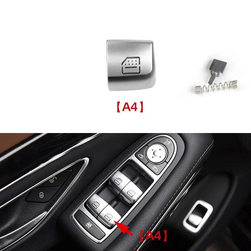 Innenraum Auto Fensterheber Schalter Knopf Abdeckung Kappe Ersatz Für Mercedes Benz E-Klasse W213 E200 E260 E300 E400 AMG