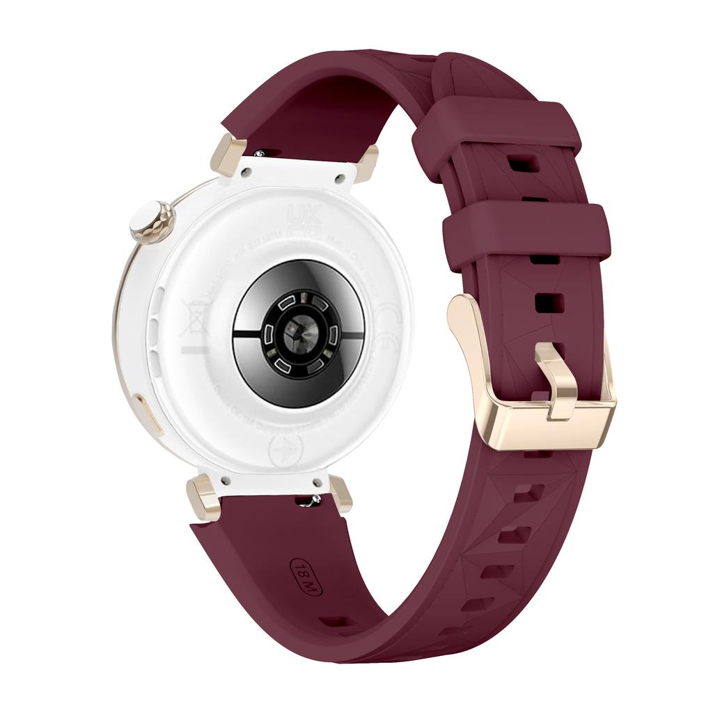 Compatible with Huawei Watch GT4 GT5 41mm/GT5 Pro 42mm Soft Silicone Waterproof Sport Wristband for Huawei Watch5 42mm GT4 41mm