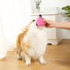 Interactive Dog Teething Ball Soft Rubber For Puppies Vibrant Colors Easy Maintenance For Backyard Fetch Fun