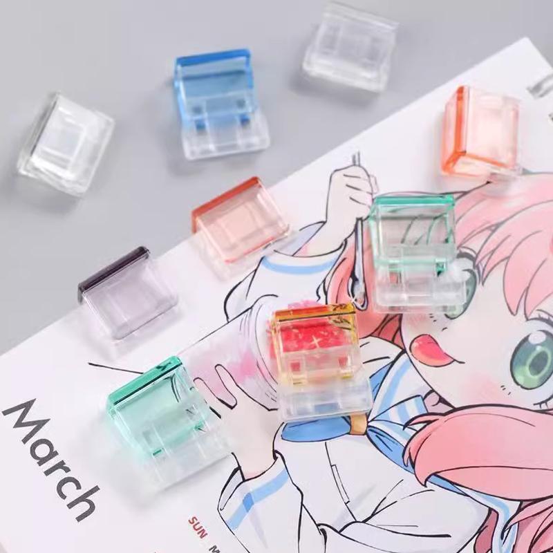 

Clear Push Clip Document Holder for Office and Stationery Use