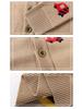 New Spring-Fall Cartoon Car Boys' Knit Sweater Cardigan
