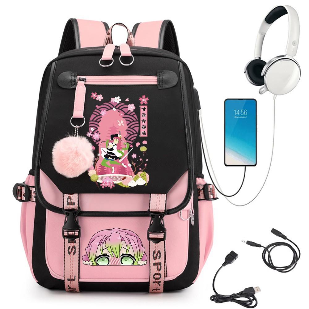 School Bag Large Capacity Travel Bag Animation Cartoon Printing Peripheral School Bag Computer Bag