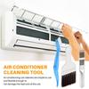 ABUL-3Pcs Air Conditioner Manual Cleaning Tool Stainless Steel Fin Comb Radiator Air Conditioner Condenser Cleaning Brush