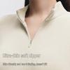 Beneunder Fleece Elastic Thermal Half-Zip Base Layer Set