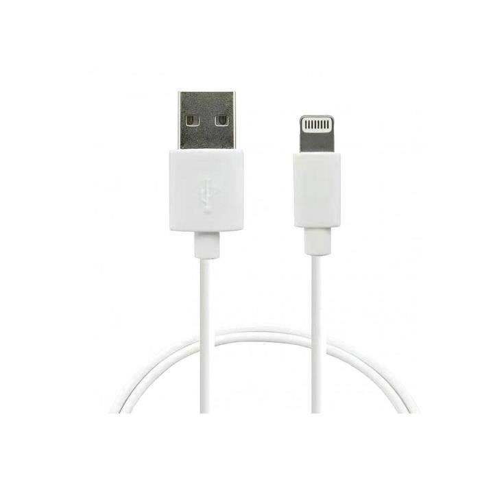 Câble USB-A vers LIGHTNING MFI - URBAN FACTORY - (CID90UF)