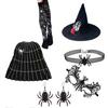 Halloween Witch Cosplay Accessories, Witch Cosplay Costume Accessories for Girl Kid Carnivals, Masquerade, Cosplay Party