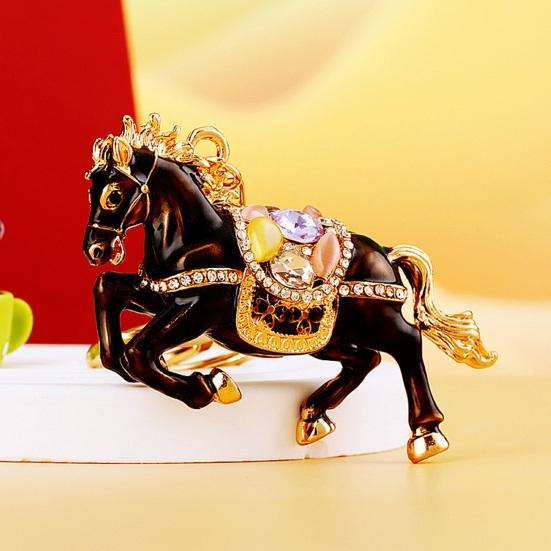 Horse Keychain Chinese New Year Charm Pendant Bag Backpack Hanging Decoration Inspiring Design Christmas