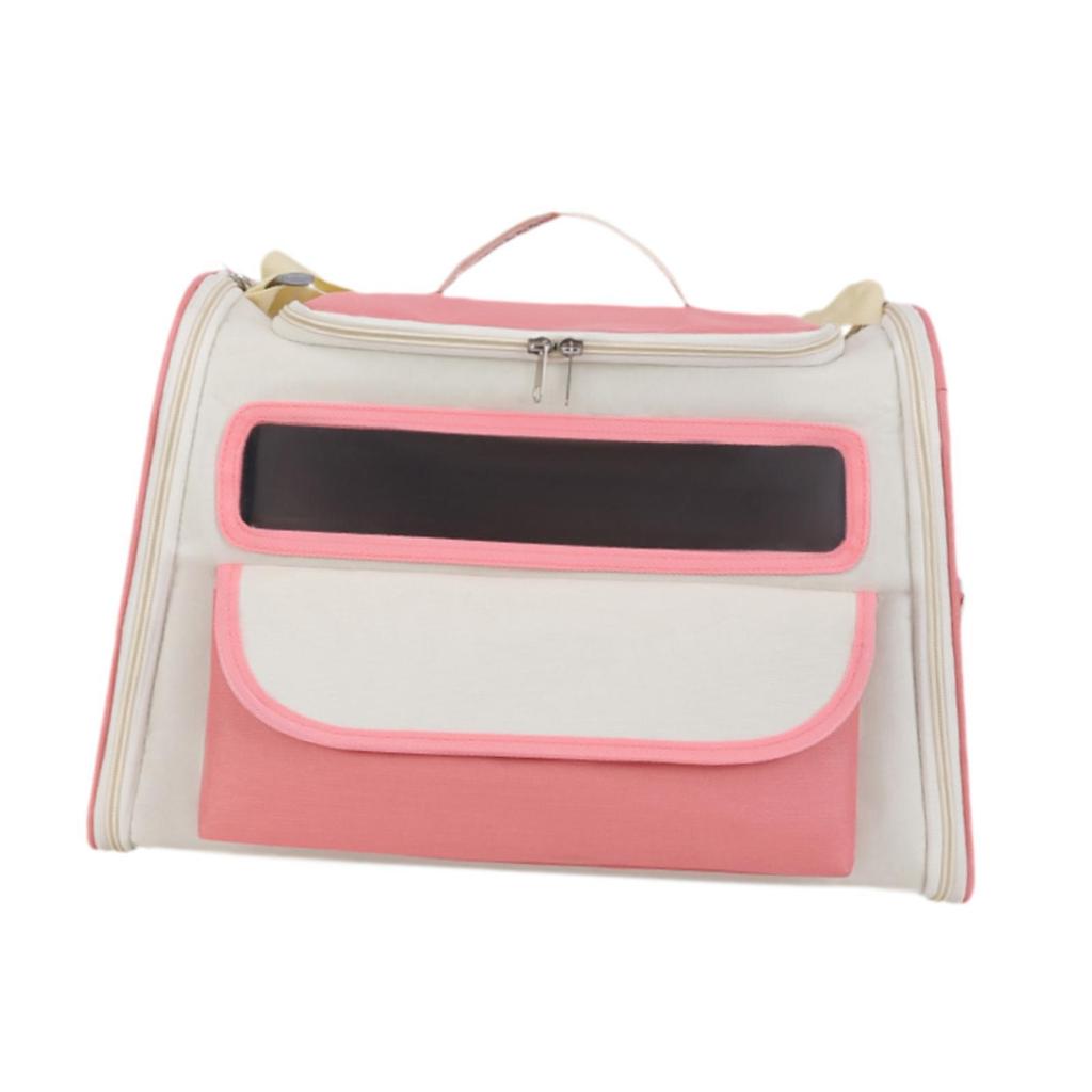 Cat Carrier Backpack Portable Pet Travel Carrier Transparent Window Oxford