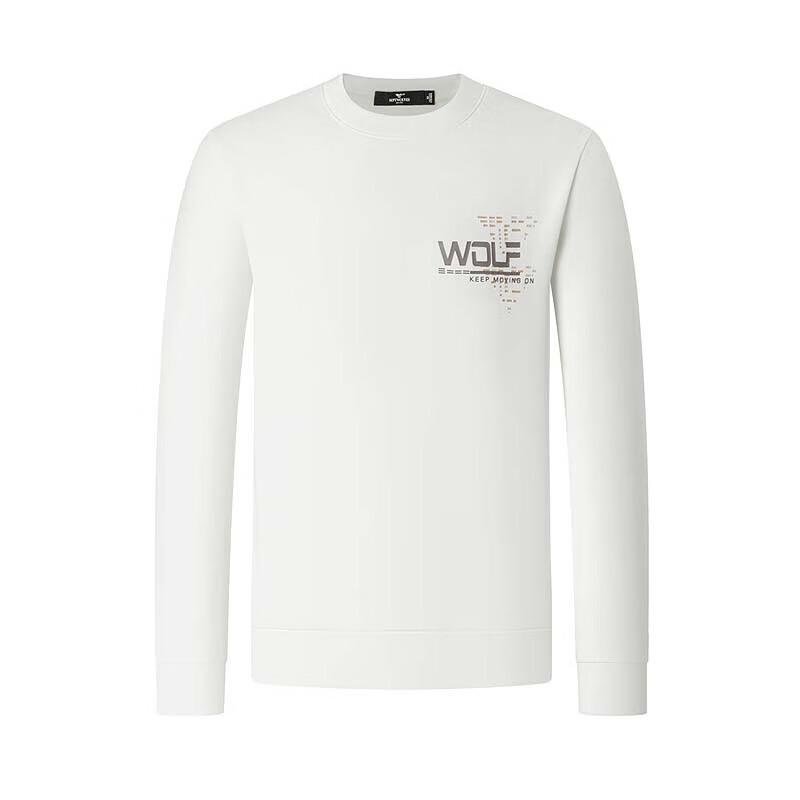 SEPTWOLVES Men's Casual Crew Neck Sweatshirt