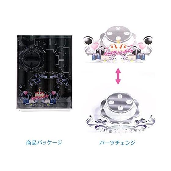 Oshisuta Mini All 8 Colors Acrylic Stand Figure Shrine Birthday Stage Oshikatsu Plate x2 2way 3way Acrylic Easy Assembly (Cyan Blue)