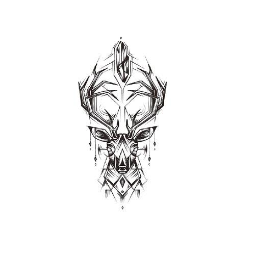 Small Fresh Tattoo Sticker Cute Swallow Fairy Fox Rose Sexy Waterproof Tattoo Sticker Female Suit Sticker