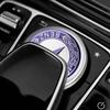 FKS1  2025 Hot New 52mm Car Central Control Multimedia Decor Sticker For Mercedes Benz W212 W213 W205 AMG W177 V177 W247 W176 GLA GLC