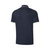 Li Ning Fitness Series Einfarbig Slim Fit Kurzarm Poloshirt Herren Tops Tinten-Grau APLR061-6