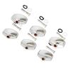 12PCS Silver Color Acoustic Guitar Buttons Guitar Machine Heads  For Acoustic Guitar