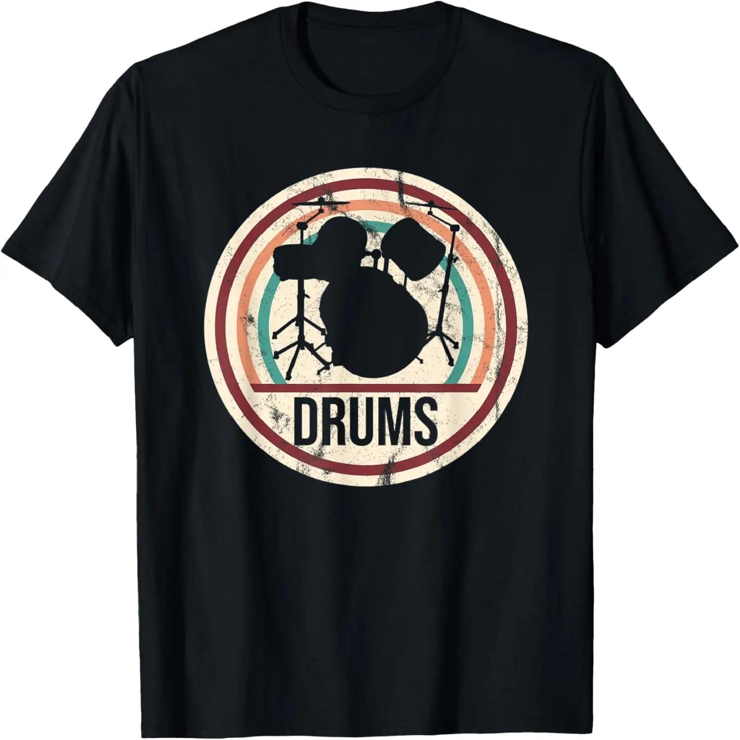 Барабанящий Скелет Барабанщик Барабанщик Перкуссия Барабаны Футболка S