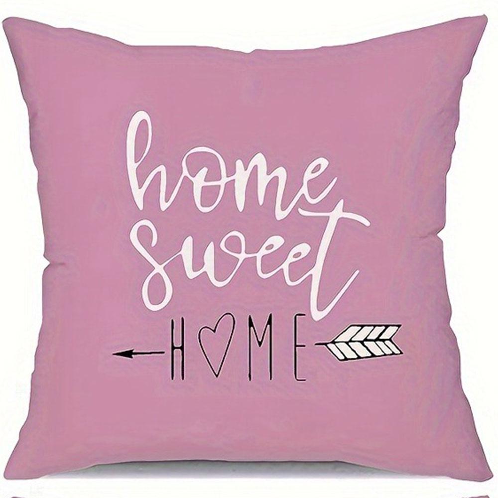 Home Attachment On Pillowcases Cover Bedroom Sofa Decoration Polyester Cushion Cover with Zipper