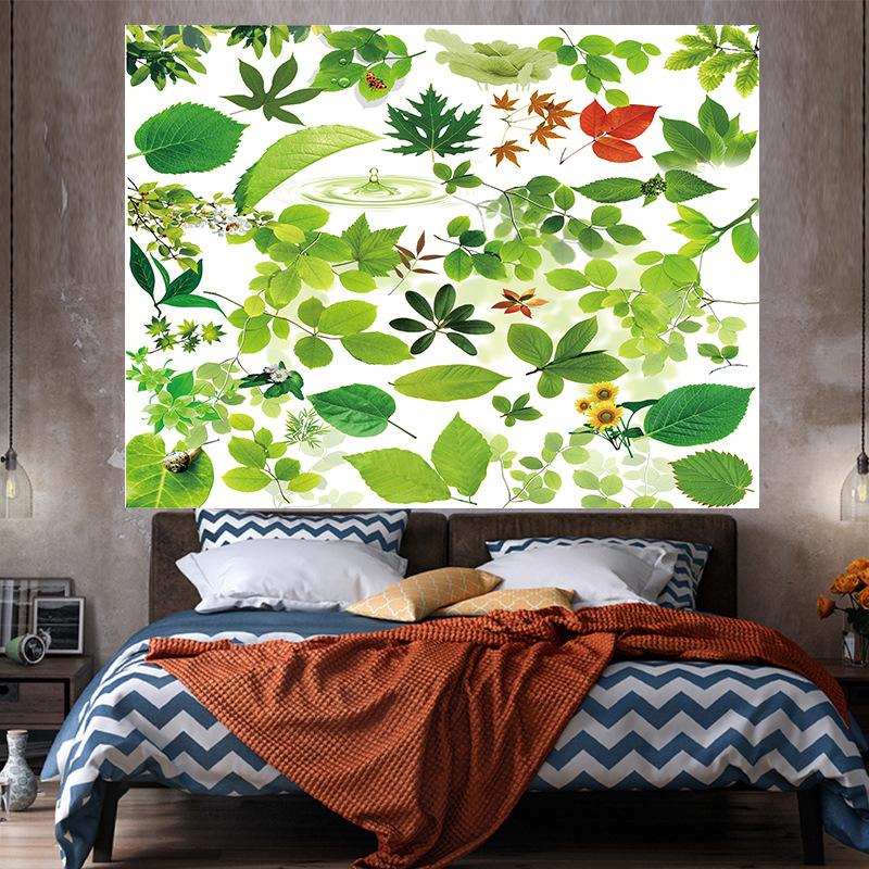 

Скандинавская спальня, домашний камин, фон, ткань, скандинавское Рождество, Санта-Клаус, гобелен на Хэллоуин 100x75cm