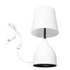 Bedside Table Lamp 5V Dimmer Touch Switch White Nightstand Lamp for Kids Room Living Room Bedroom