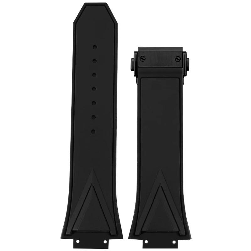 Armband für HUBLOT BIG BANG Sang Bleu Serie Silikon Herren Armband Kette Gummi Armband 29mm*17mm