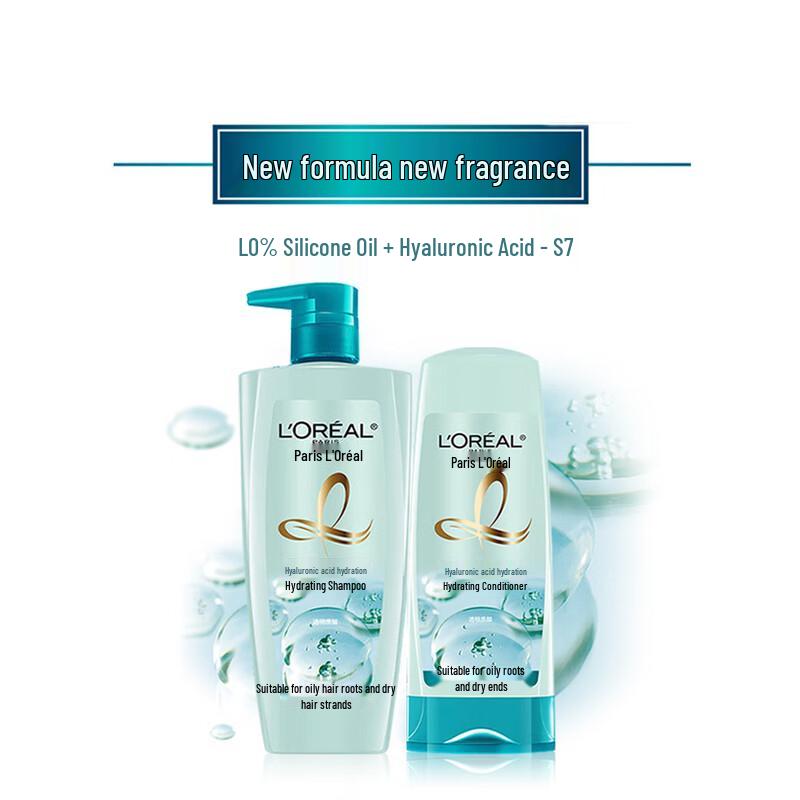 L'Oreal Hyaluronic Acid Shampoo & Conditioner Gift Set