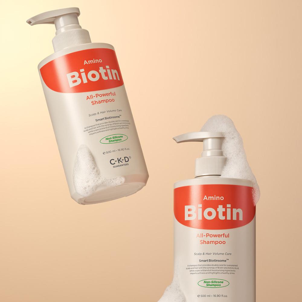 CKD Amino Biotin All-Powerful Shampoo 500ml/750ml