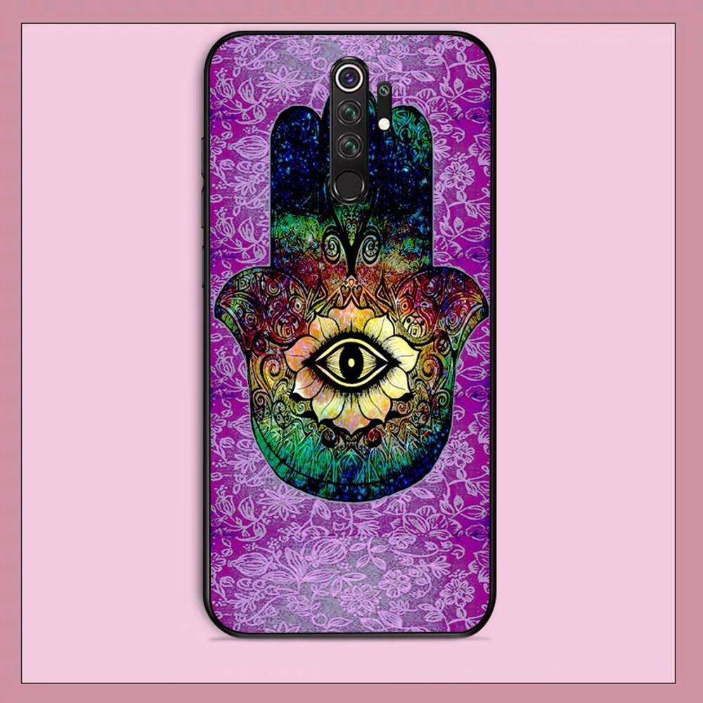 Hamsa Hand Of Fatima Phone Case For Redmi Note 4 X 5 A 6 7 8 T 9 9S 10 11 11S 11Epro Poco M3 pro