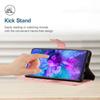 HT06 For Motorola Edge 50 Neo 5G/Moto S50 5G/Thinkphone 25 5G Wallet Phone Case Imprint PU Leather Flip Folio Cover