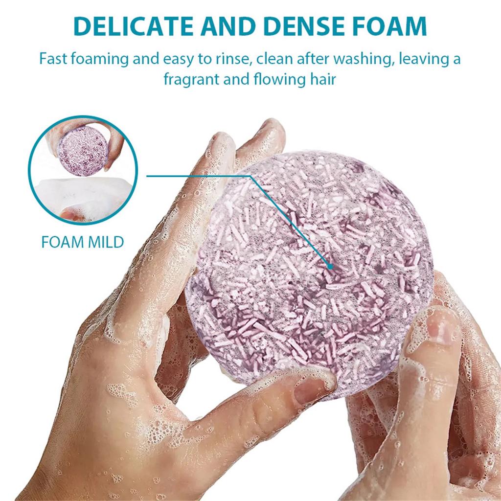 Shampoing Biotine Savon Collagène Savon Cheveux Nettoyant Soin Cheveux Savon Cheveux 60g