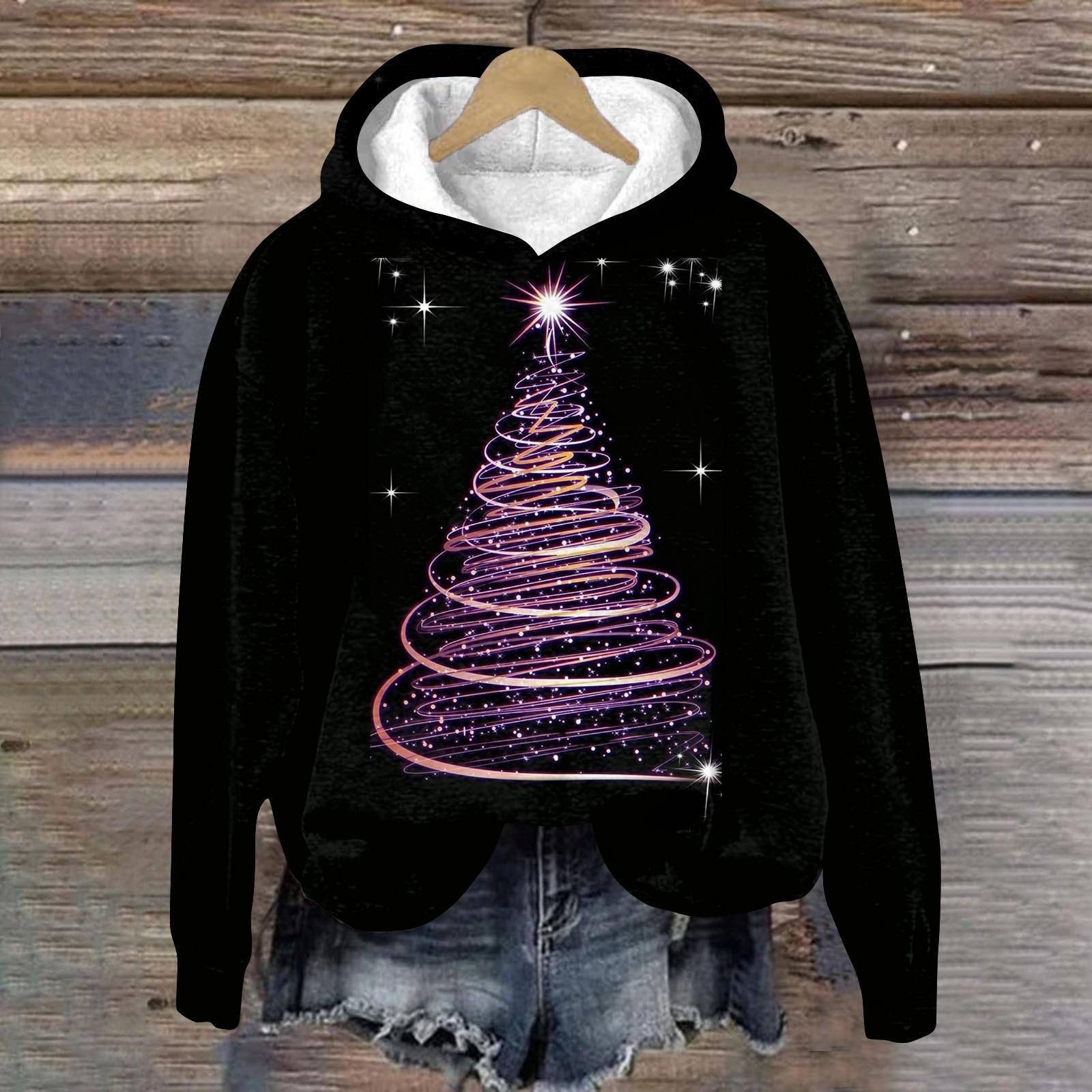 

Женские толстовки с капюшоном, толстовки, одежда для девочек-подростков, повседневные свитера, пуловеры, модные повседневные универсальные повседневные толстовки XL чёрный