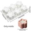 Food Grade Silicone Mousse Molds Round Square Heart-shaped Pentagram Shaped Cake Molds Reusable Baking Cake Molds Kitchen Tool