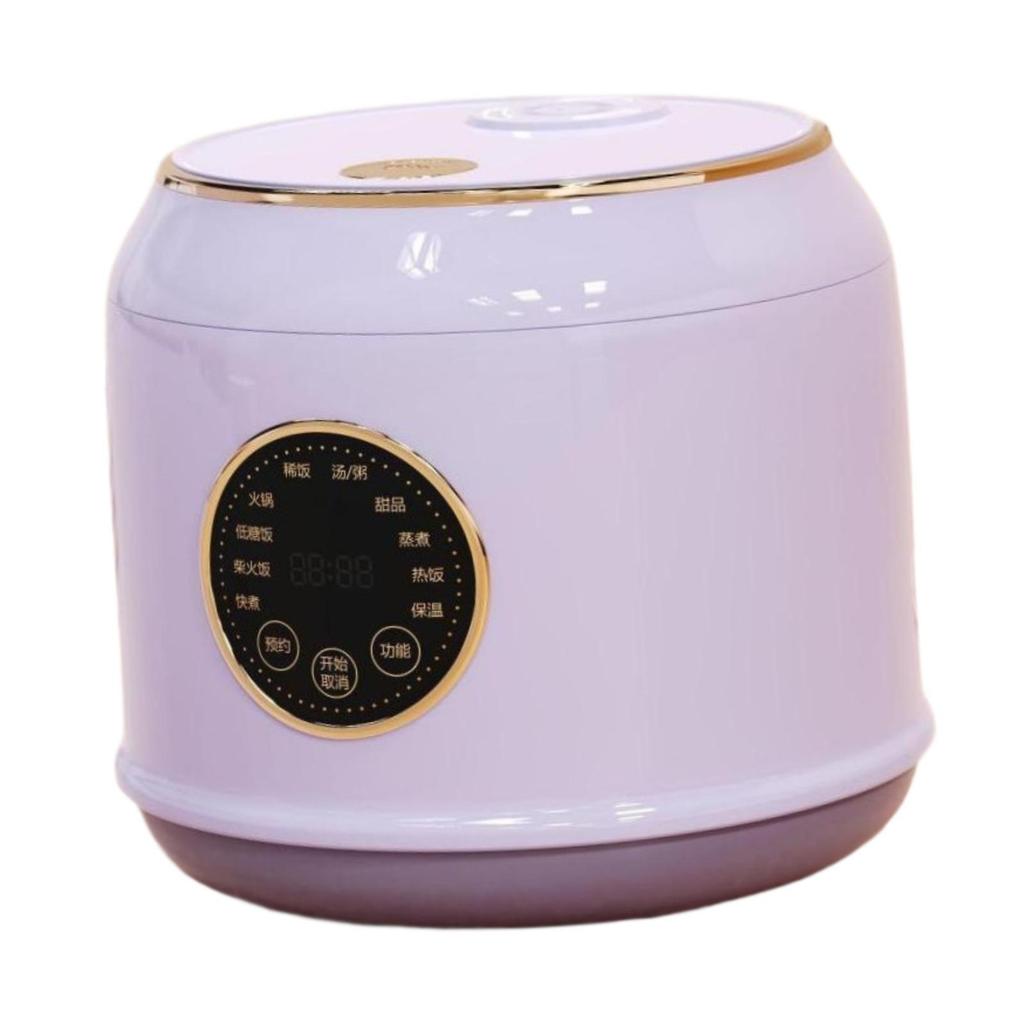 Digital Rice Cooker Small Electric Rice Pot Multipurpose Nonstick Inner Pot 2L
