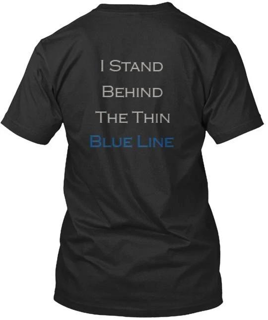 

Police Officer Support American Flag Tee TTshirt Made in the USA Size S to 5XL M
