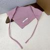 Turban Cloth Lace Hair Scarf Lattice Triangle Scarf Elegant Triangle Bandana  Girls