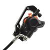 Hydraulische Scheibenbremse Aluminiumlegierung E-Bike Elektrisches Kabel 180mm Links-hinten Nützlich