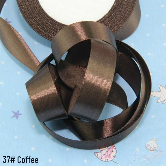 2cm Satin Polyester Ribbon for Gift, Souvenir Packaging, Wedding Cake Decoration, and Binding.