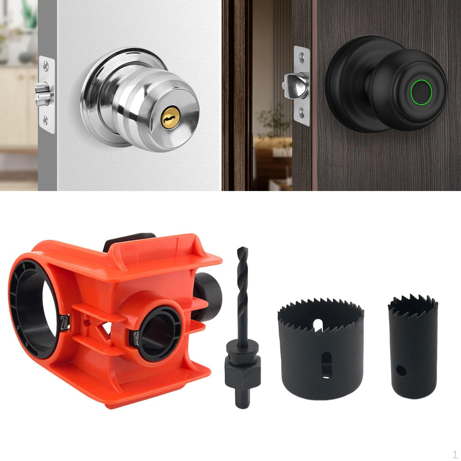 

Комплект для установки дверного замка с долбежным станком и направляющим шаблоном