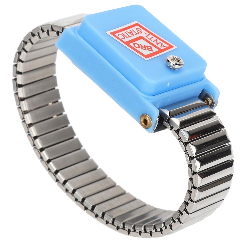 Cordless ESD Wristband No Static Wrist Strap Elastic Wireless Discharge Bracelet Metal