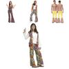 70s Retro Disco Cosplay Costume Set For Men And Women Perfect For Halloween And Themed Parties