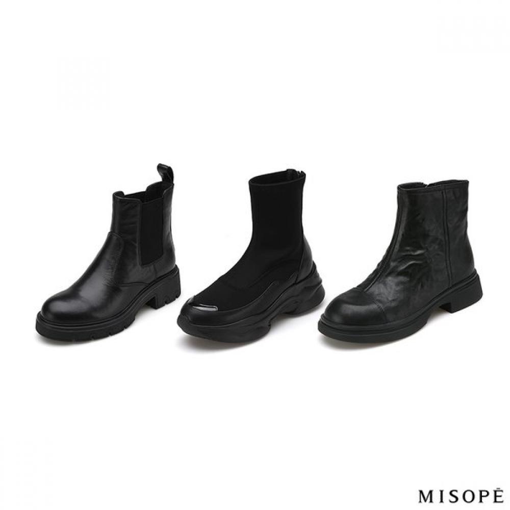 Misope Best Boots Collection 5 Types [select 1] 01_012446710 (black)/225