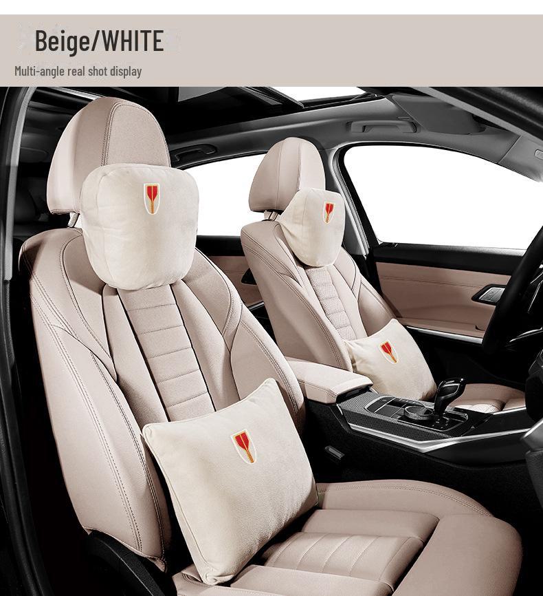 Car Headrest and Lumbar Support Pillow for Hongqi and Maybach