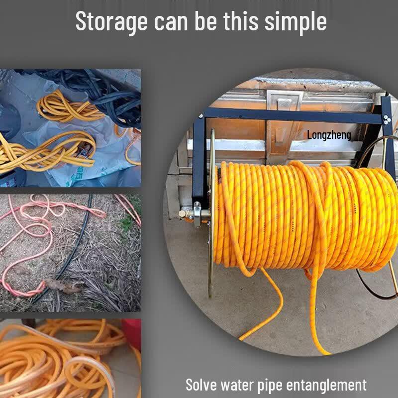 Agricultural Sprayer Hose Reel Organizer