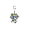 55MM Anime DATE A LIVE Keychain Itsuka Shido/Yatogami Tohka/Yatogami Tenka Key Chain Acrylic Model Plate Christmas Gifts