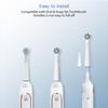 Toothbrush Heads for Oral B , 8 Pack Professional Electric Toothbrush Heads, Precision Clean Brush Heads Refill