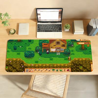Game Stardew Valley  Mouse Pad Nonslip Rubber Computer Mat Gamer Balance Decoracion Deskmat Laptop Office Large
