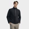Fila Fleece Versatile Stand Collar Thin Down Jacket Men Jacket Black F11M442906FBK