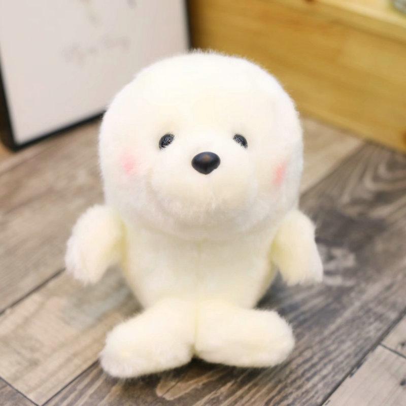 Super Mignon Forme Boule Ronde Câlin Bambou Panda Peluche Jouet Haute qualité Rempli Dessin animé Animaux Chat Noir Poupée jouets Hamster Dessert about 10-13cm