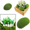 Landscap Wedding Decoration Floral Arrangements Fake Rock Moss Artificial Grass Artificial Plants