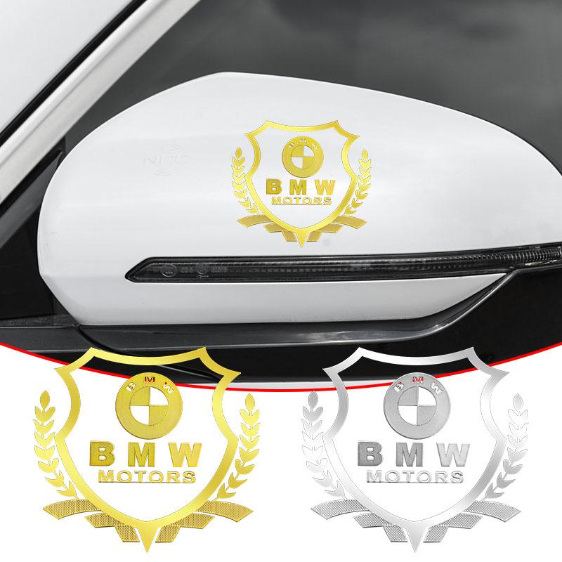 1Pcs Car Body 3D Stickers Wheat Ears Styling Emblem Auto Decoration For BMW E34 E46 E39 E38 E90 E60 E36 F30 F30 F10 E92 E38 E91